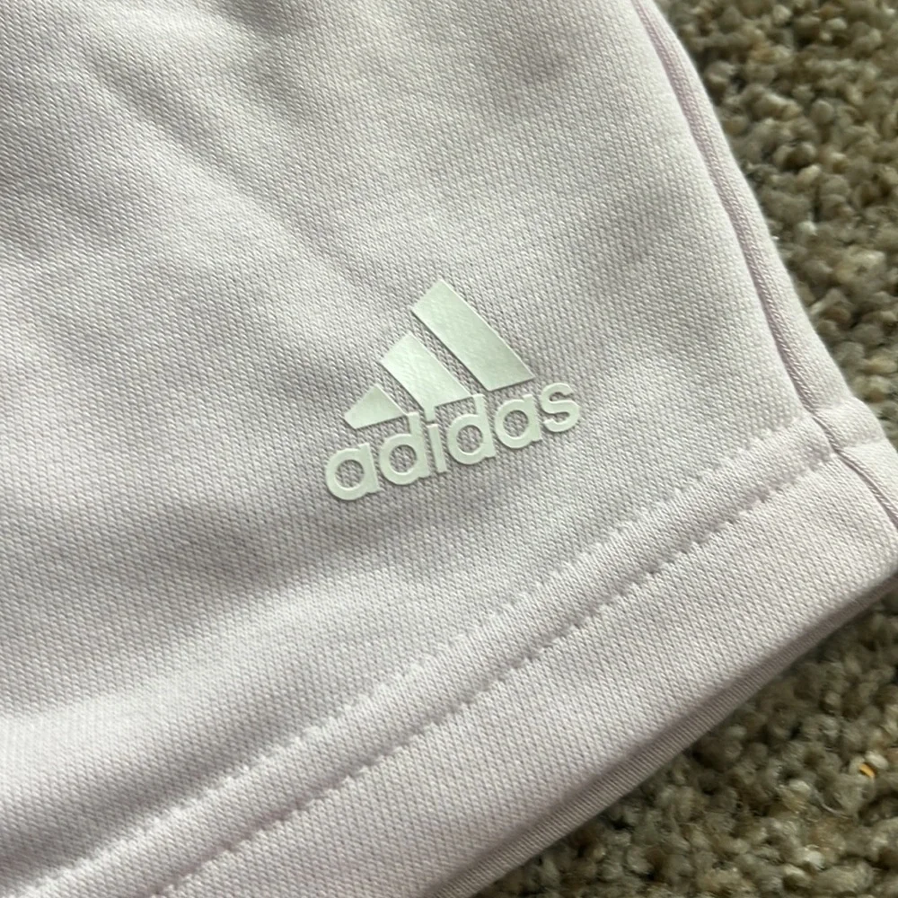 Adidas hyper glam French Terry lounge SET. Womens Large. Shorts are new with tag - Picture 6 of 14